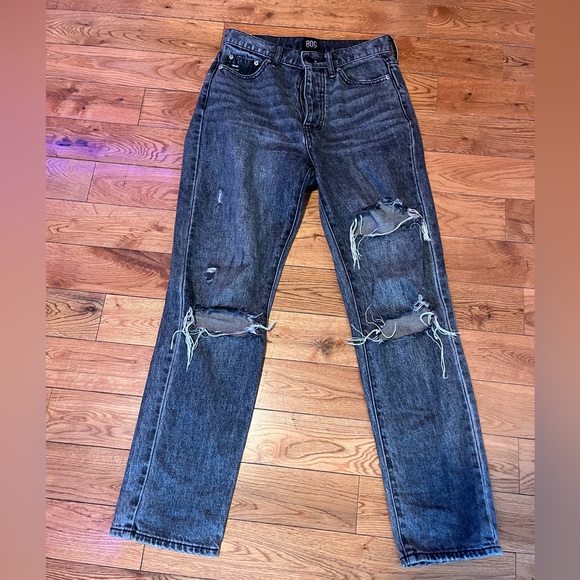 Black ripped jeans - Picture 1 of 1